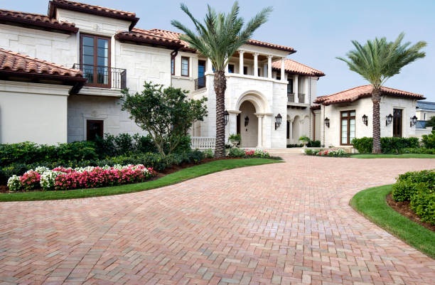 Residential Paver Driveway in San Fernando, CA